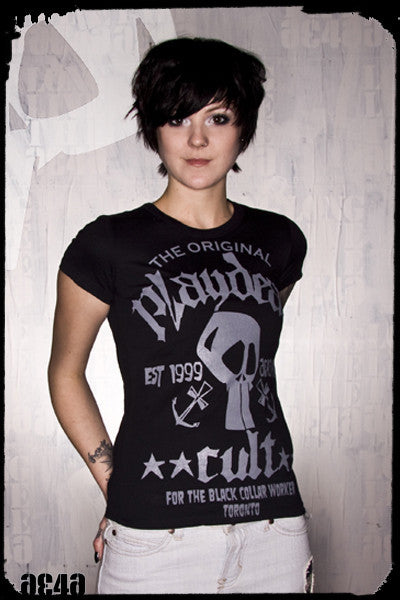 Women's Original T-Shirt (black) Playdead Cult